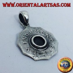 ciondolo San Nicola in argento