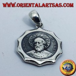 colgante de San Nicola en plata