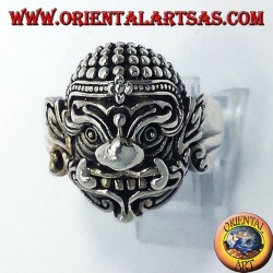 Bague en argent Hanuman Thai