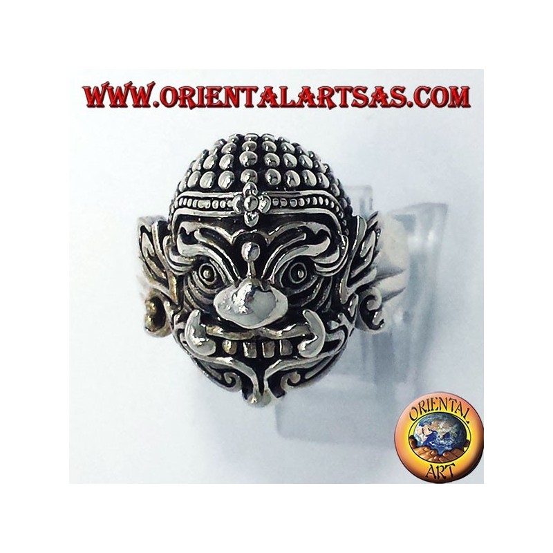 Bague en argent Hanuman Thai