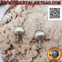 Silberne Ohrhänger mit...