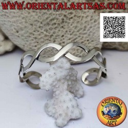 Bracelet rigide en argent...