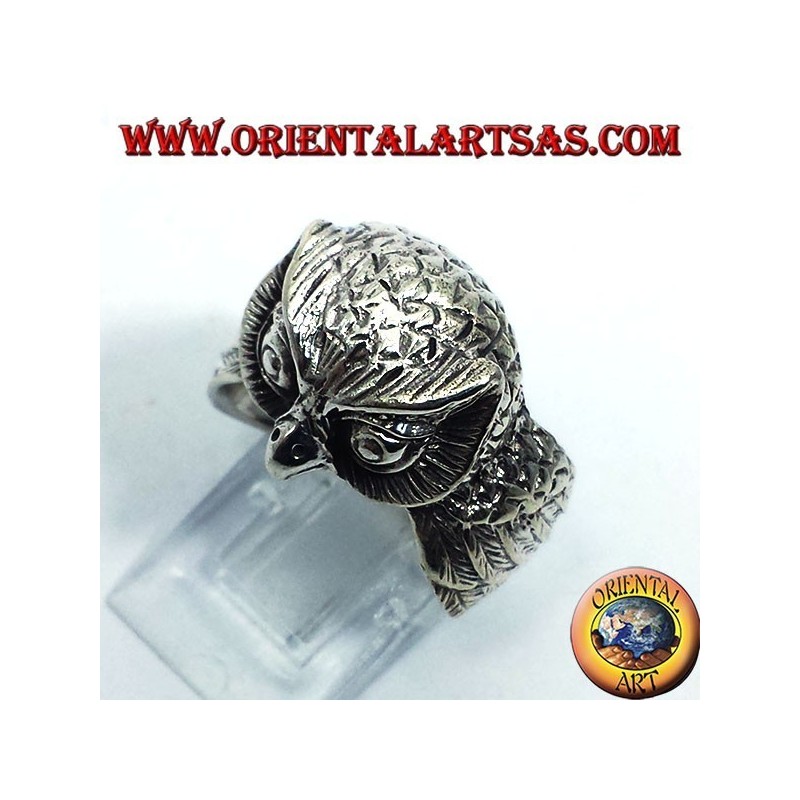 Owl Silberring