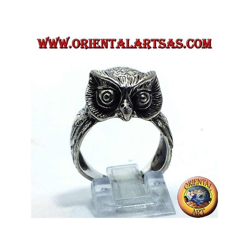 Owl Silberring