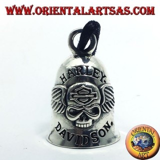 Campanello Harley Davidson in argento