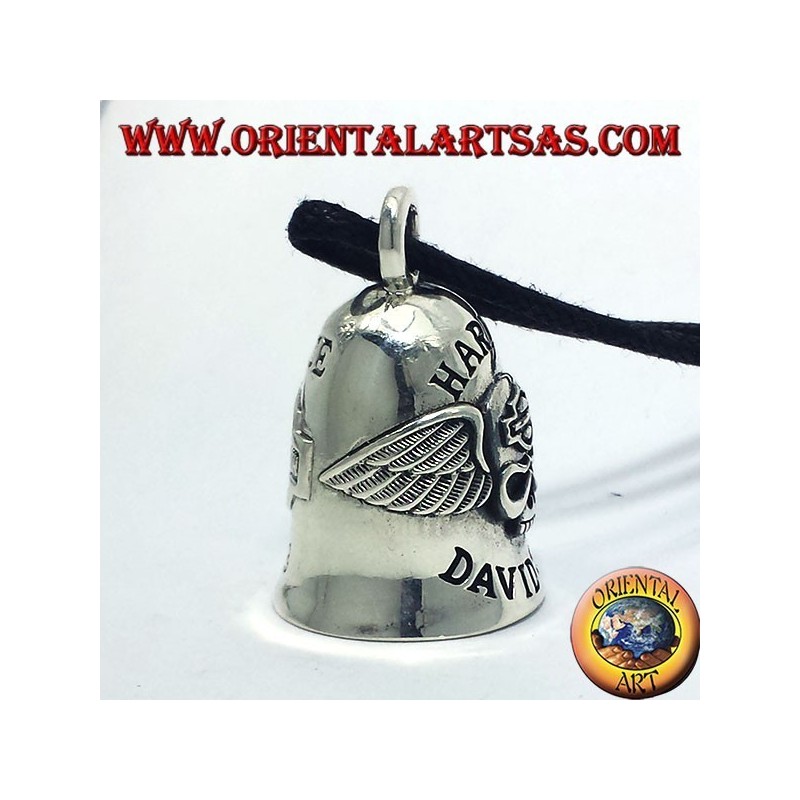 Bell a Harley Davidson argent