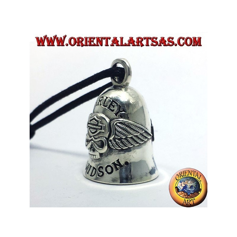Bell a Harley Davidson argent