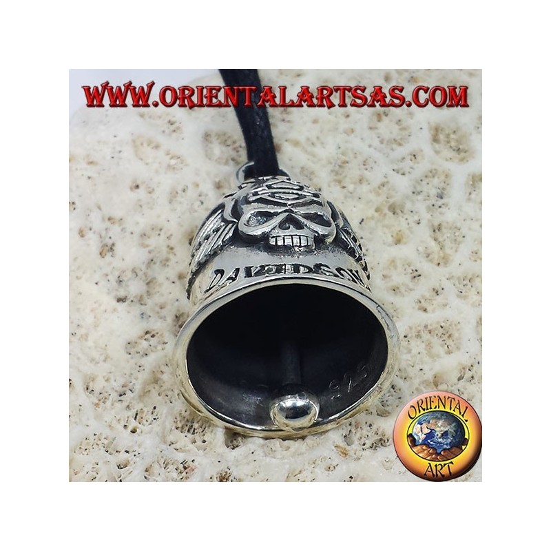 Bell a Harley Davidson argent