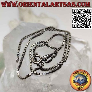 Collier chaîne à maillons "Vénitien" classique en argent 925 ‰, 40 cm x 2 mm
