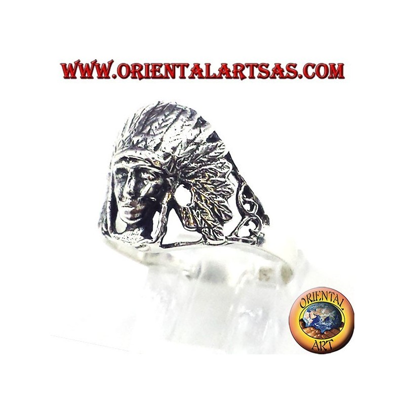 Silberring Indianer