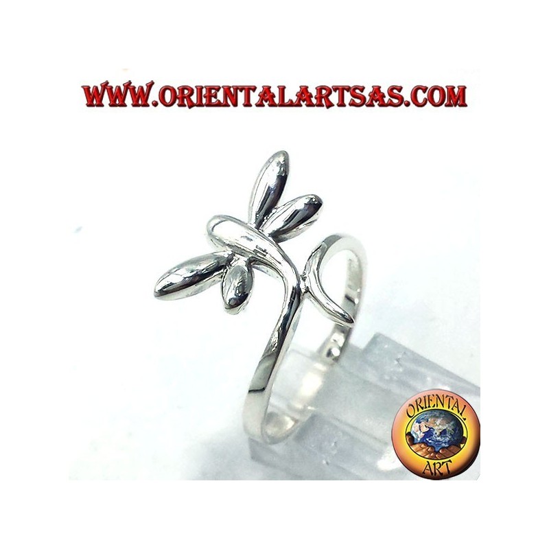 libellules bague en argent