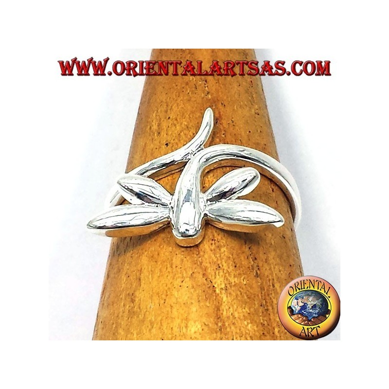 libellules bague en argent