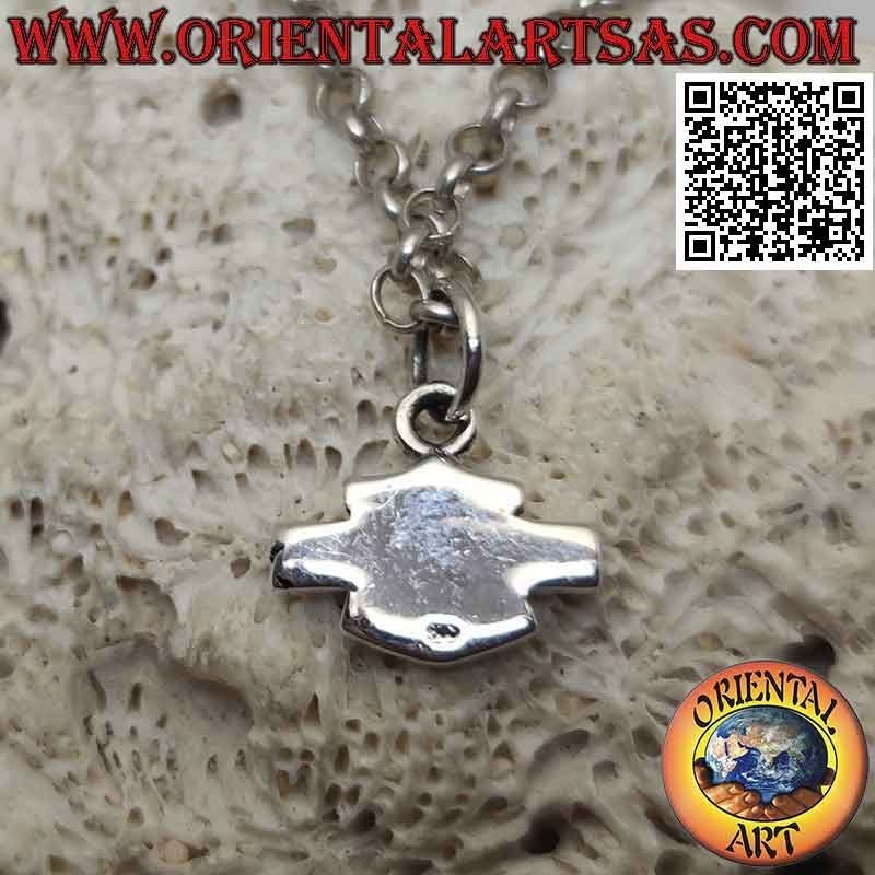 Pendentif en argent, emblème Harley Davidson (petit)