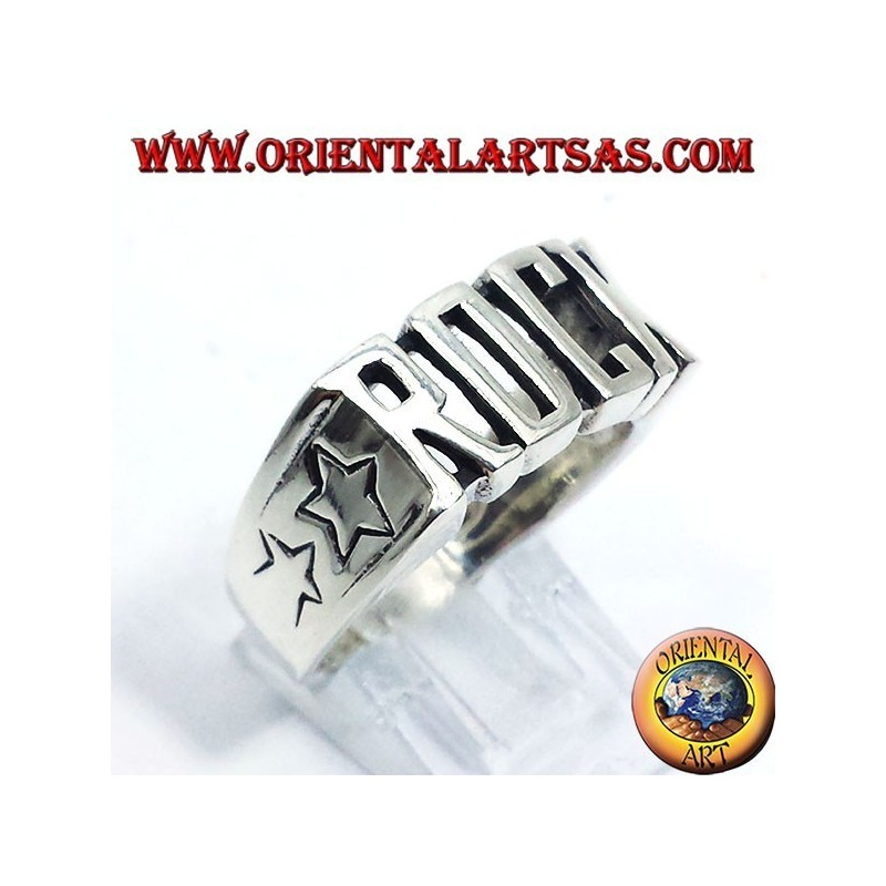 Anello in argento ROCK 