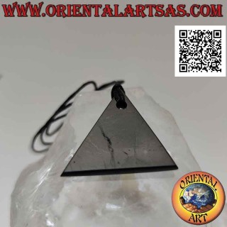 Pendentif Shungite Poli - Homme Triangle