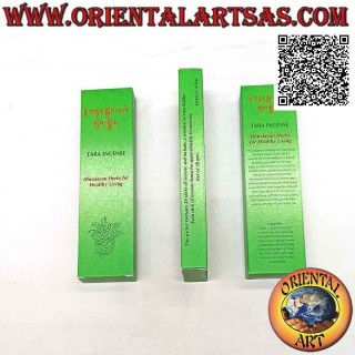 Incenso tibetano a stick di alta qualità "Energia di Tara" - pace, sostegno e conforto  (20 grammi - 20 bastoncini)