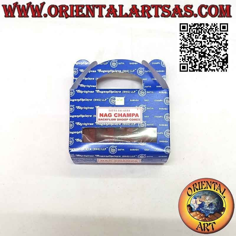 Cônes d'encens "Nag Champa" pour cascade de fumée (pack de 24 pièces)
