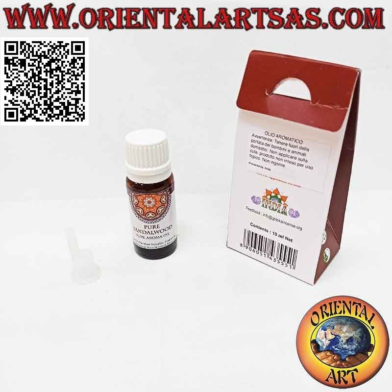 Aceite esencial aromático para difusor: Sándalo puro, 10 ml