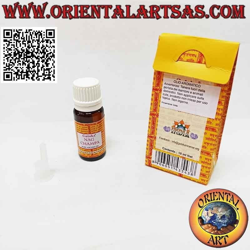 Olio essenziale aromatico per diffusore: Nag Champa, 10ml