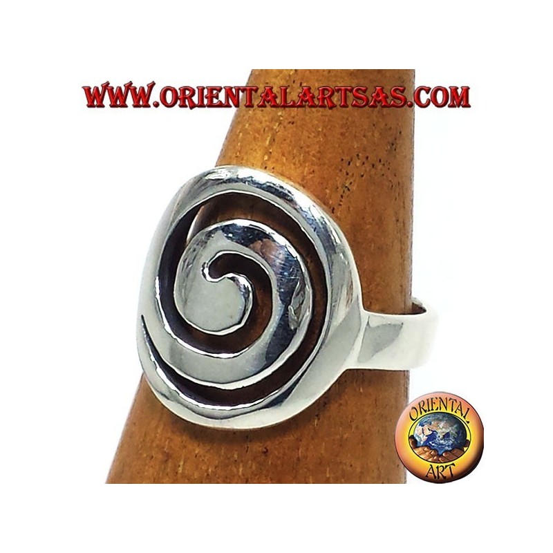 Silber Ring Spirale