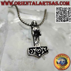 Colgante de plata, martillo...