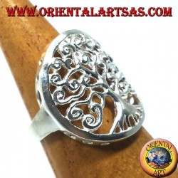 Anello in argento, Albero della Vita 