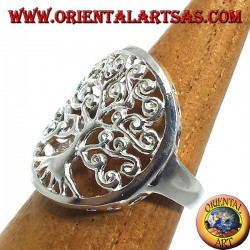 Anello in argento, Albero della Vita 