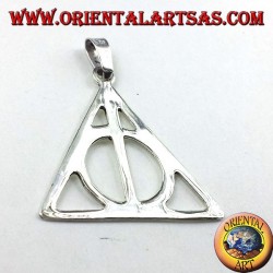 pendentif en argent Reliques de la Mort