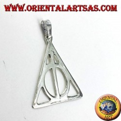 pendentif en argent Reliques de la Mort