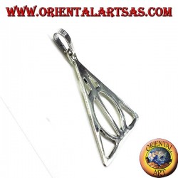pendentif en argent Reliques de la Mort