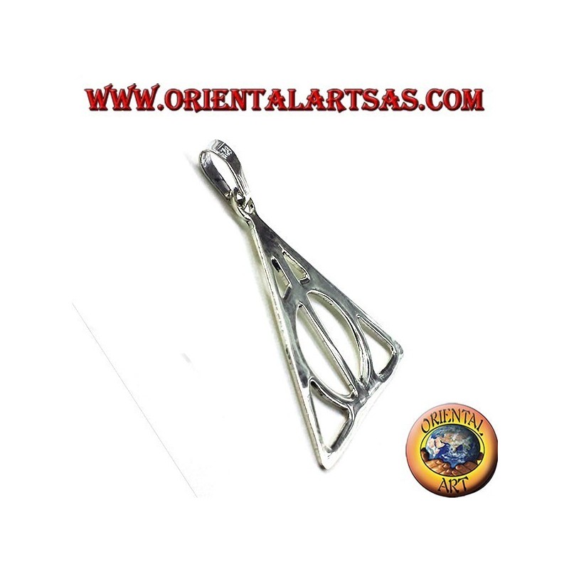 colgante de plata reliquias de la muerte