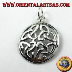 colgante de plata, El nudo Duleek (símbolo celta)