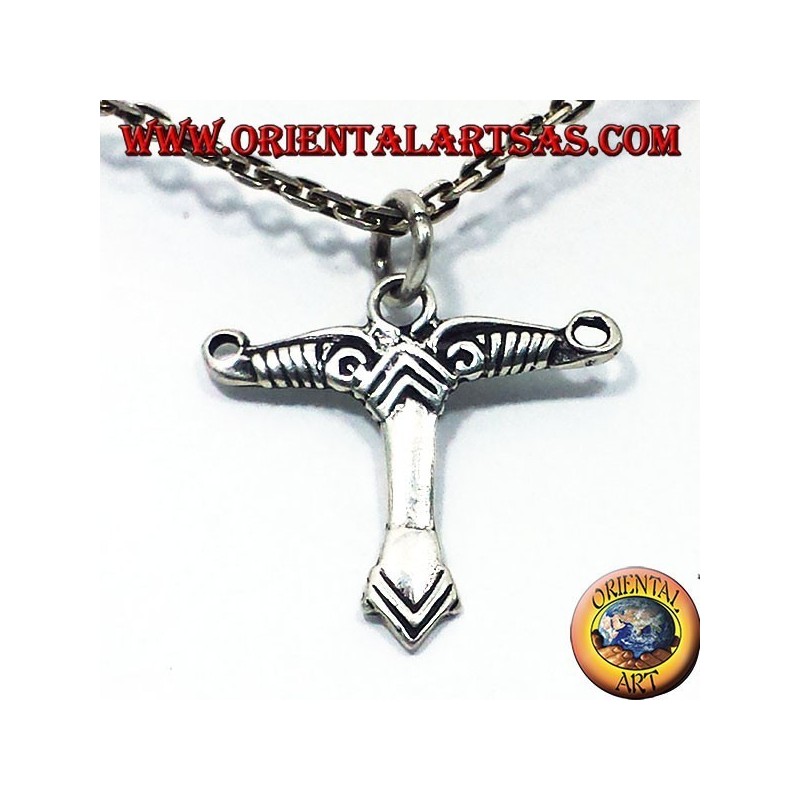 silver pendant, the World Tree (Celtic symbol)