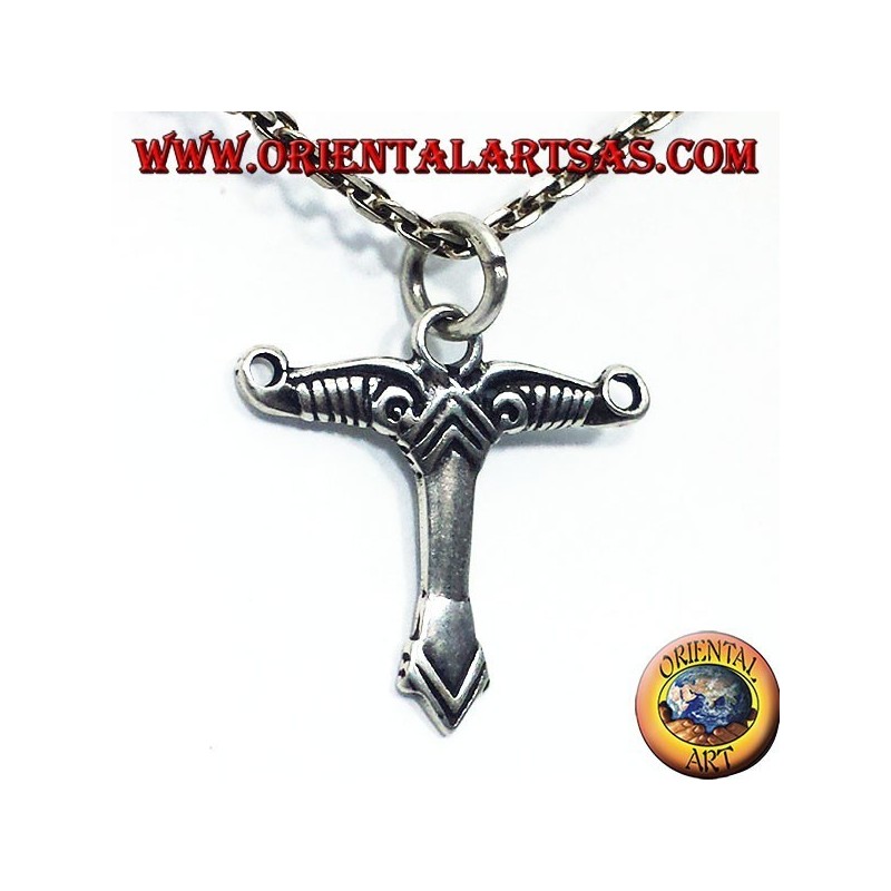 colgante de plata, el Árbol del Mundo (símbolo celta)