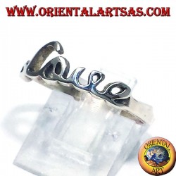 Silberring  LOVE