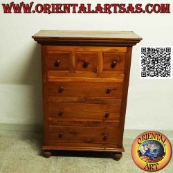 Rechteckige Kommode mit...