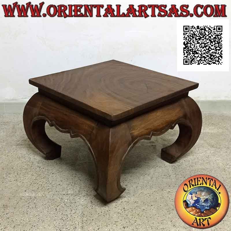 Opium (opium) style living room thai coffee table in solid suar wood (50 * 50)