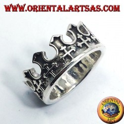 Bague en argent de la couronne du roi