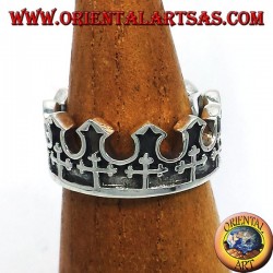 Bague en argent de la couronne du roi