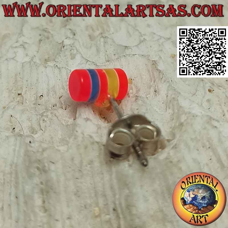 copy of Mini pendiente de plata, la espiral dentada
