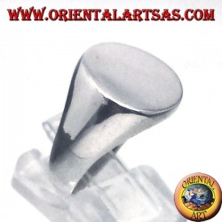 anneau de chevalier d'argent rond, 15mm. "Ø"