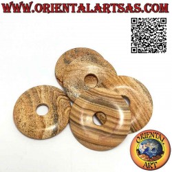 Disc / donut pendant in a...