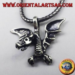 pendentif en argent dragon celtique