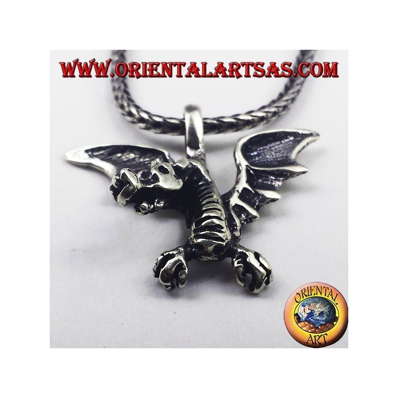 Silber Anhänger Celtic Dragon