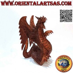 Sculpture dragon ailé...