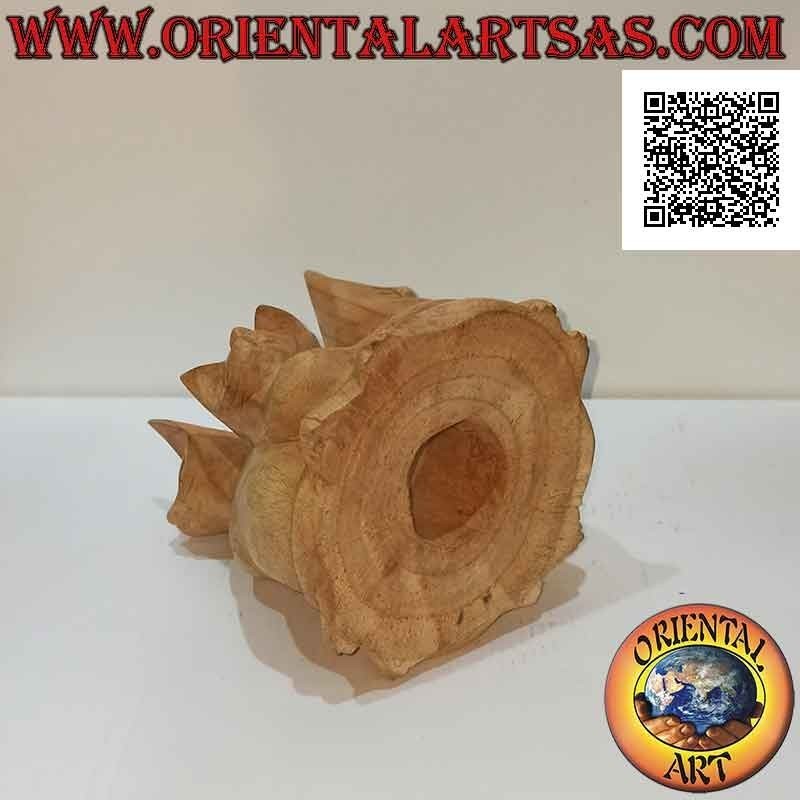 Sculpture la famille des chats dans un cercle en balsa de 15 cm