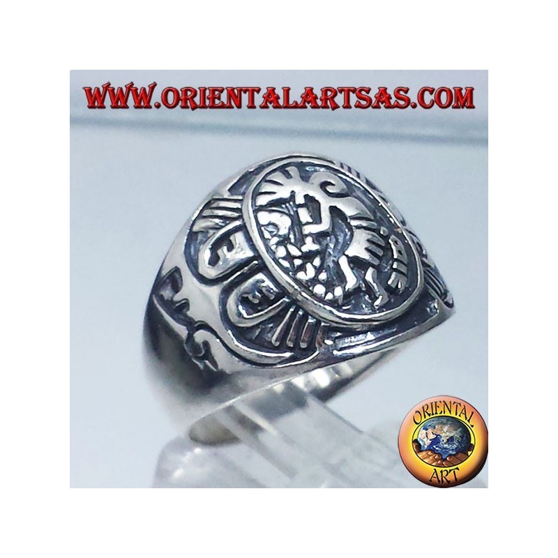 anillo de plata de Kokopelli
