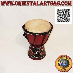 Bongo djembé "mosaic snake...