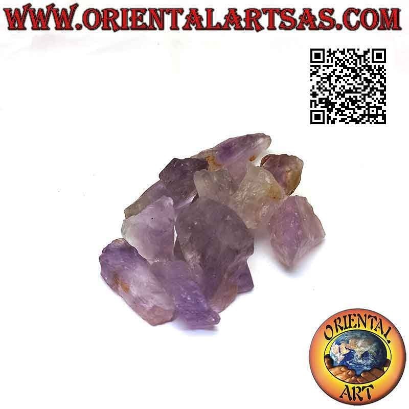 Amatista en bruto (Brasil), 8 g → 15 g