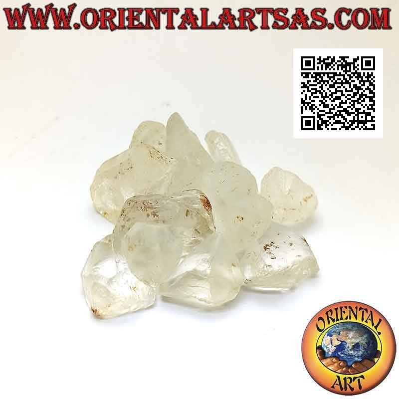 Quartz Hyalin Brut (Cristal de Roche), 10 g → 20 g